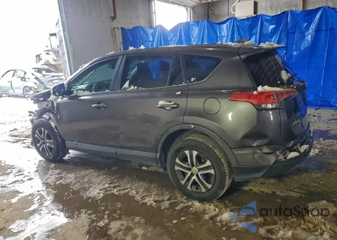 2018 Toyota Rav4 Le z USA, uszkodzony, nr VIN 2T3ZFREV1JW444399